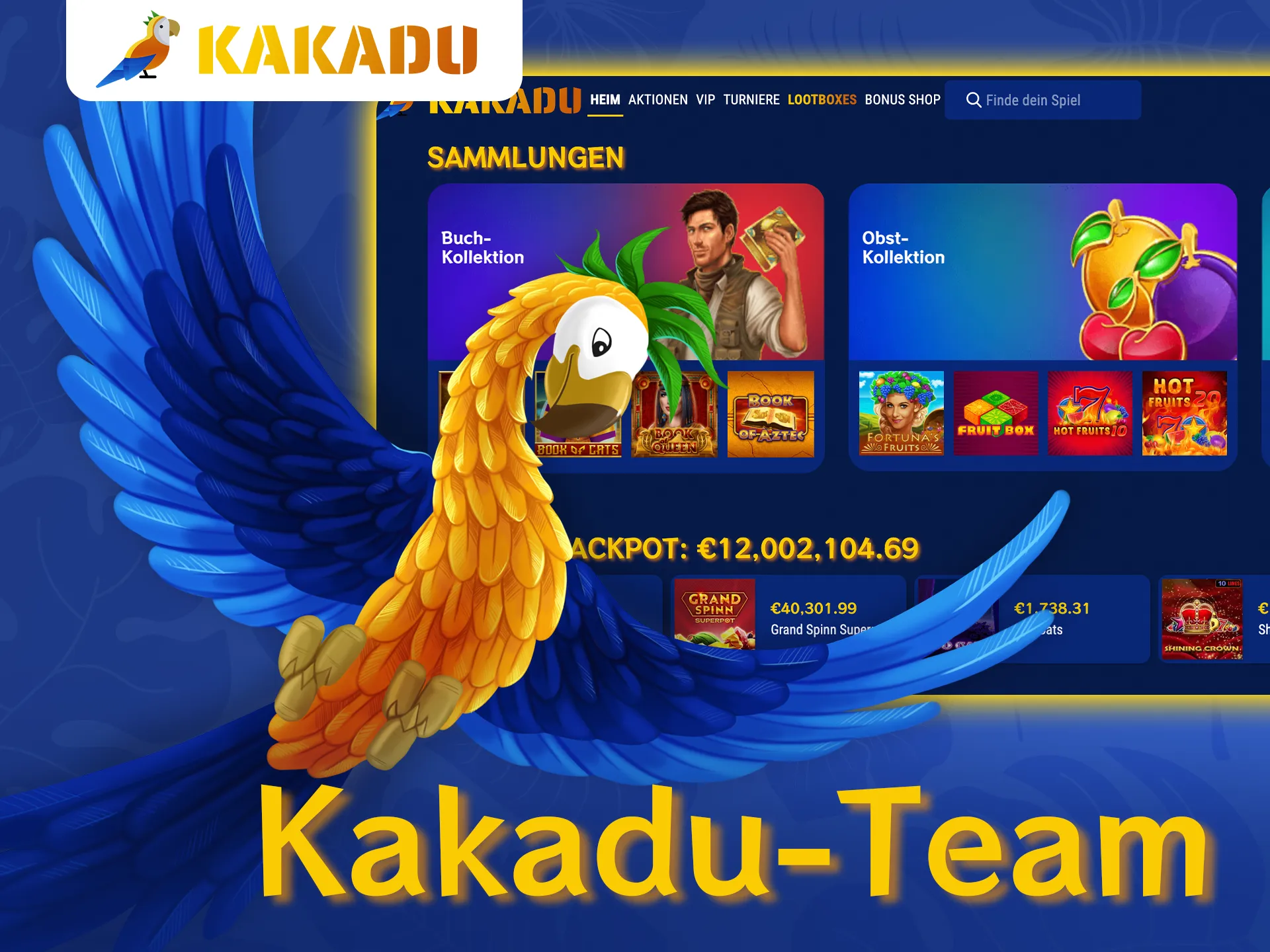 Erfahren Sie mehr über das Ziel des Kakadu Casino Teams.